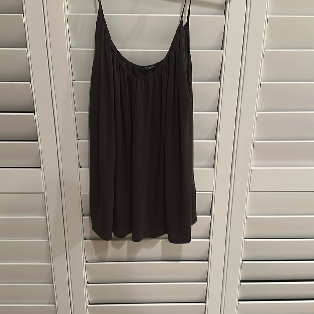 Massimo Dutti Black Tank Top